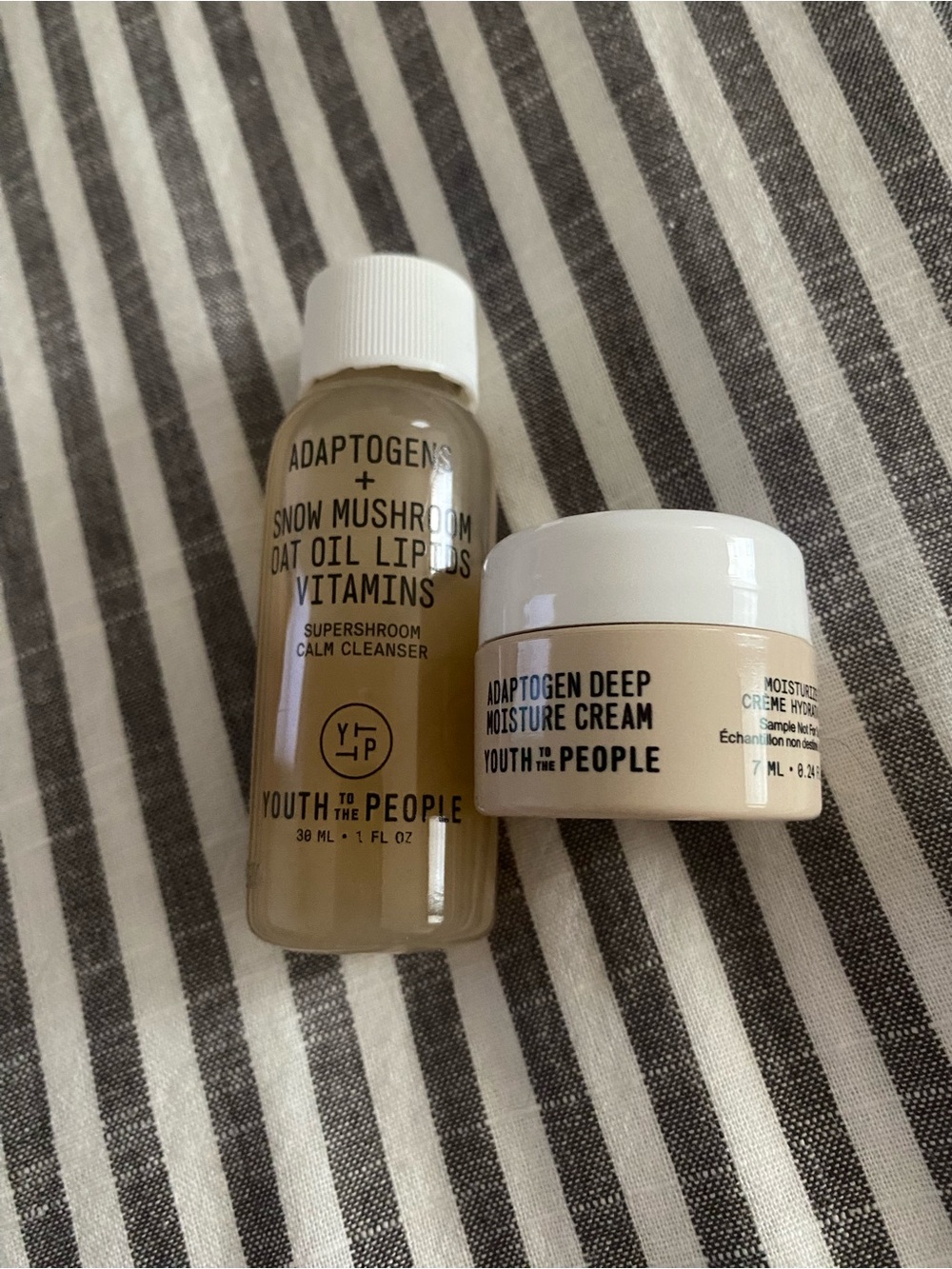 Youth to the People Adaptogen Deep Moisture Cream & Cleanser Set